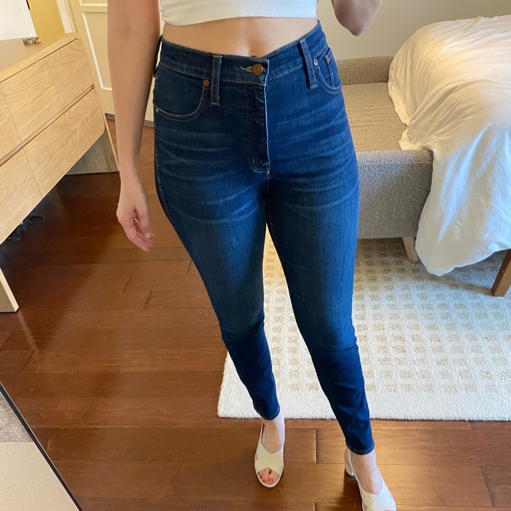 Madewell High Rise Skinny Jeans - Sz 28